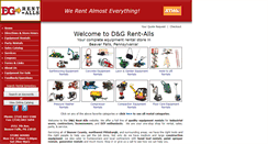 Desktop Screenshot of dgrent.com
